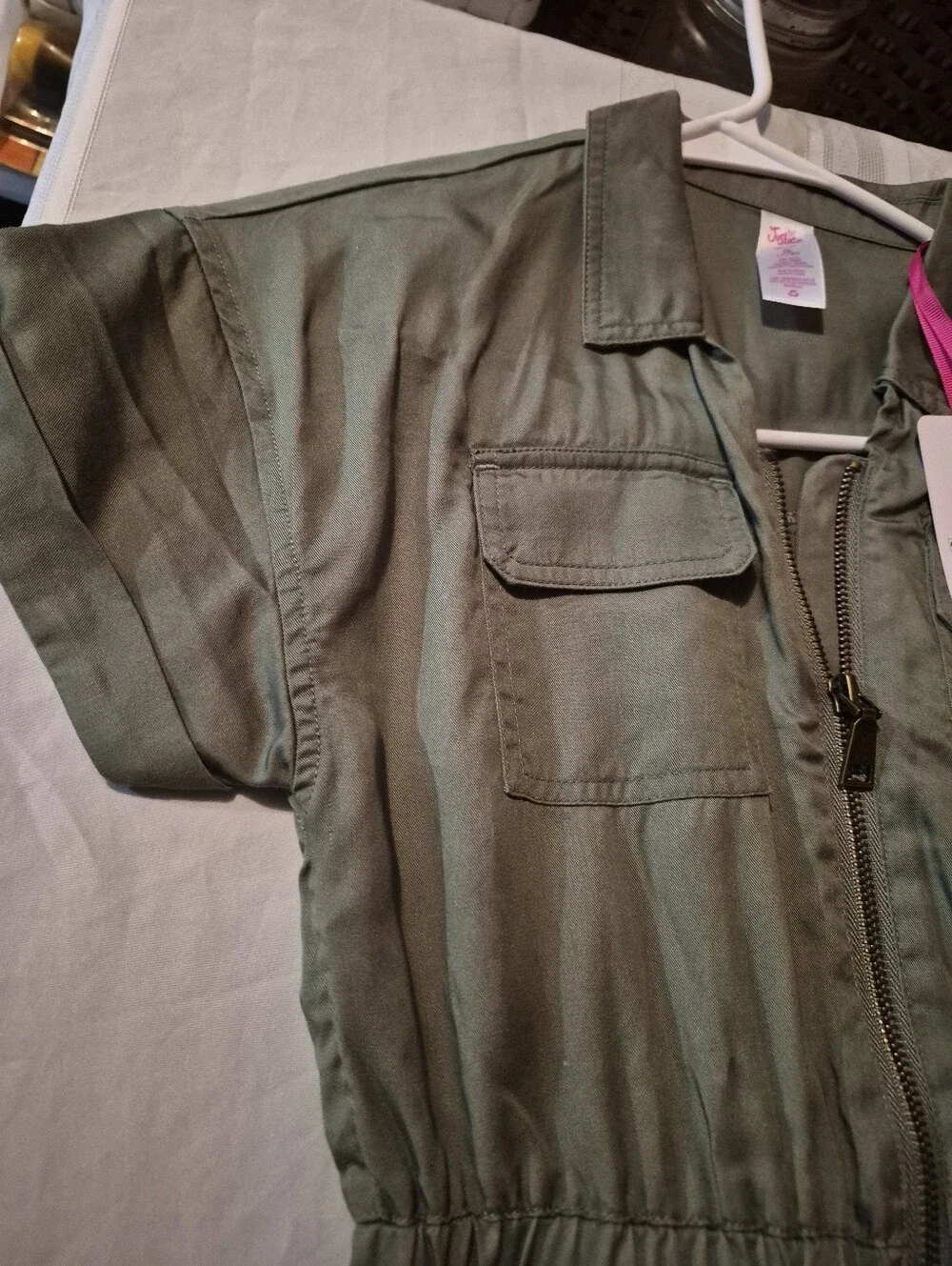 Green Jump Suit Size 7/8